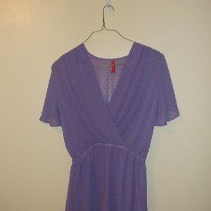 Ruby Ribbon lilac cross over top